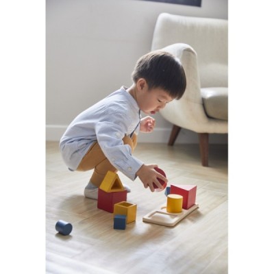 MATCHING & NESTING SHAPES PUZZLE - UNIT LINK